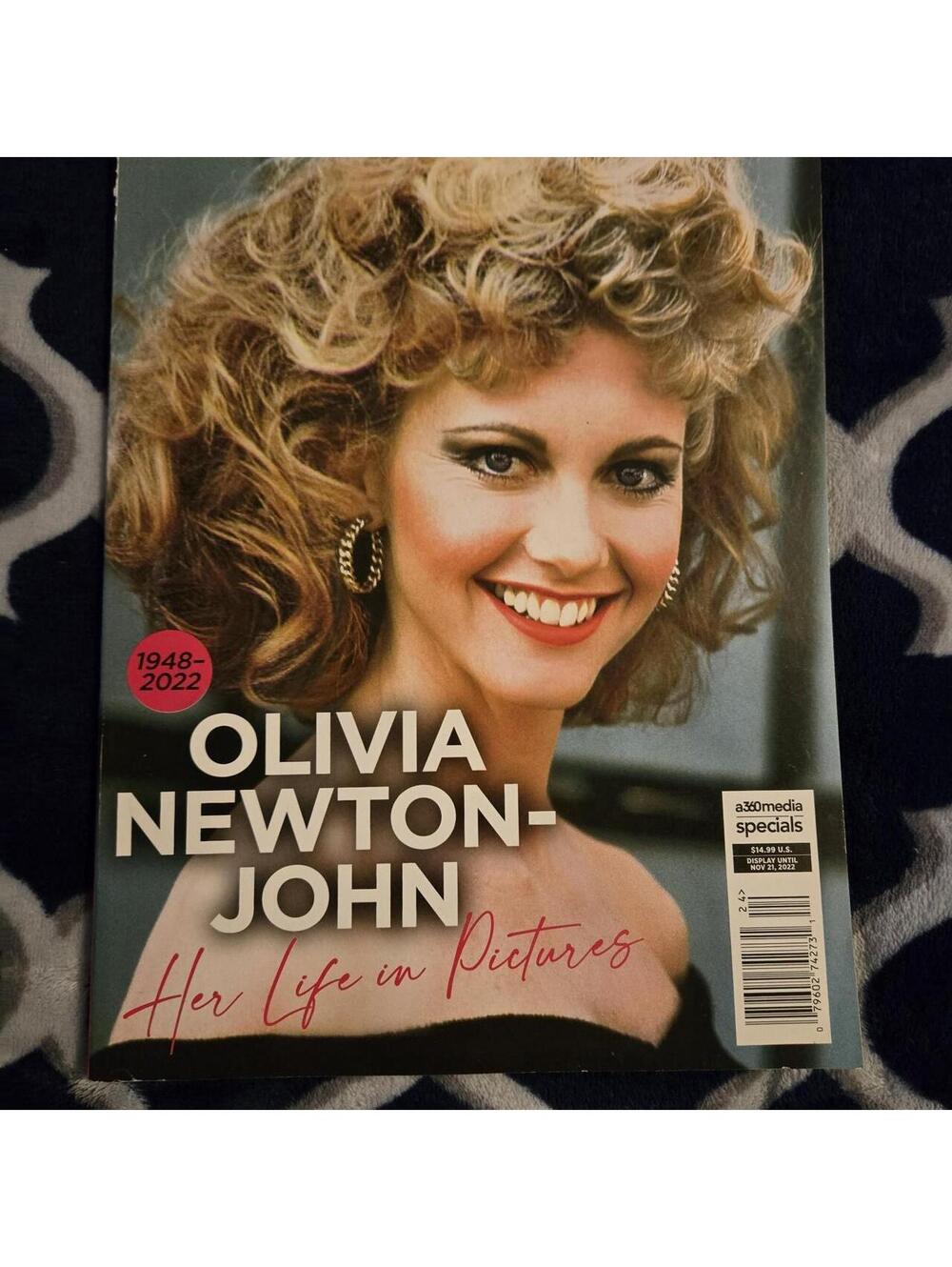 Auto biography of Olivia Newton John magazine